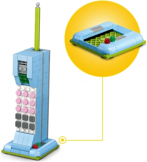 Modelo alternativo de móvil de los 80