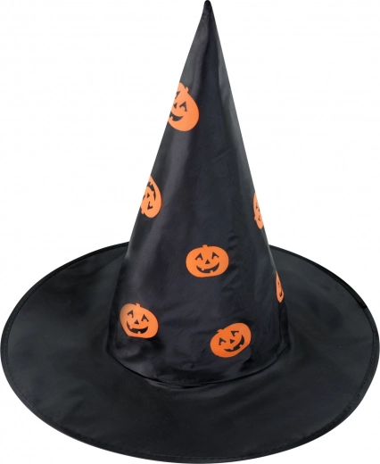 Diseño de Halloween llamativo con calabazas