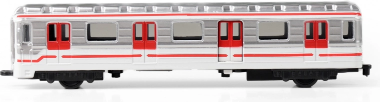 Detalles realistas del tren de Praga