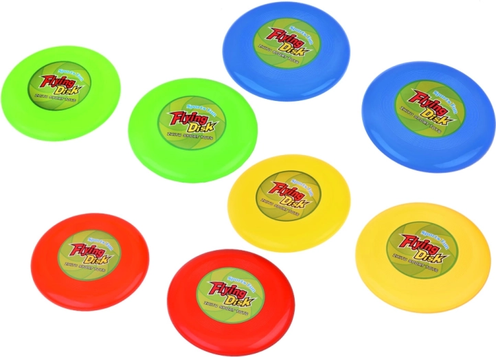 Discos ligeros para lanzar con seguridad