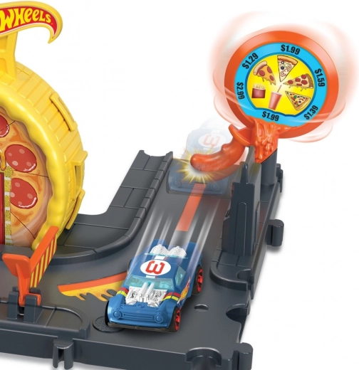 Pizzería con objetivo de acción