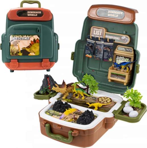 Maletín portátil 2 en 1: almacenamiento y mundo de juego