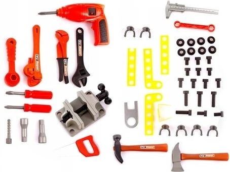 El set incluye más de 50 piezas