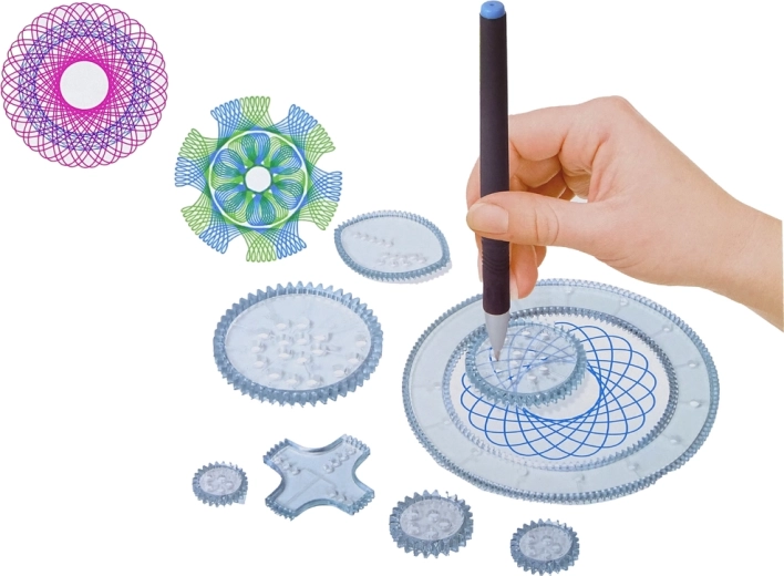 Creación de espirales y ornamentos precisos