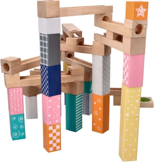 Colores pastel y patrones para una mejor orientación