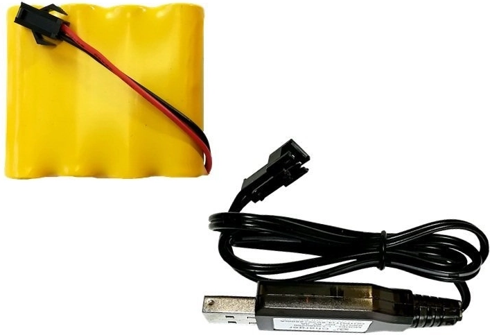 Batería recargable y carga USB