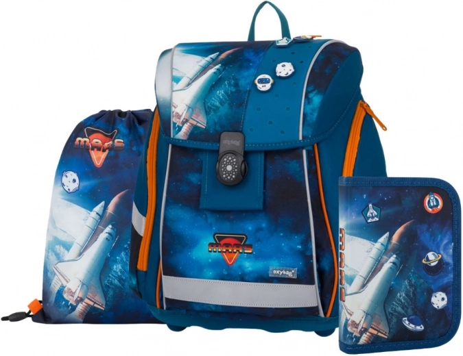 Set completo de 3 piezas con motivo espacial