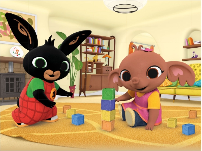 Juego de construcción y rompecabezas 3D en uno