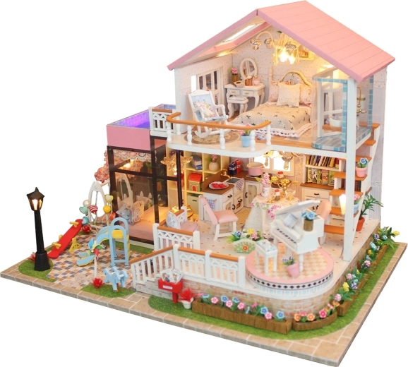 Casita mágica llena de detalles