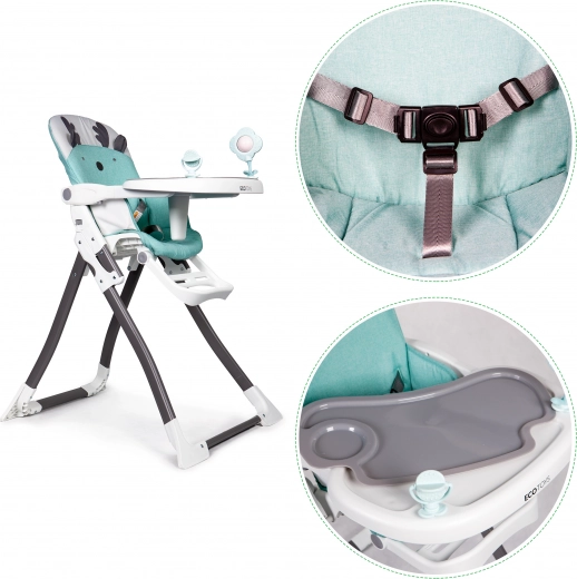 Bandeja de dos piezas para comer y jugar