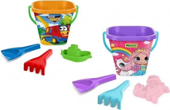 Cubo resistente con impresión IML