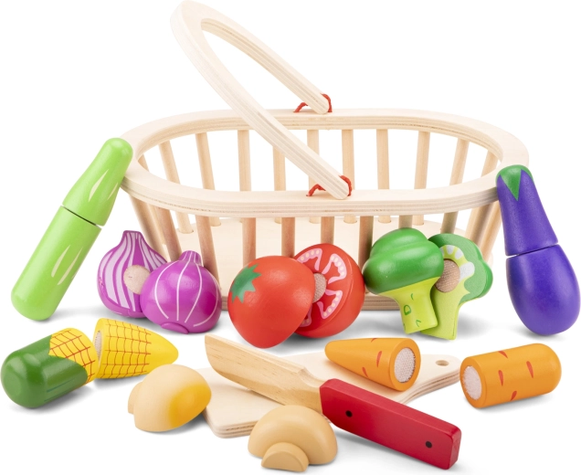 Diseño colorido de madera para pequeños cocineros