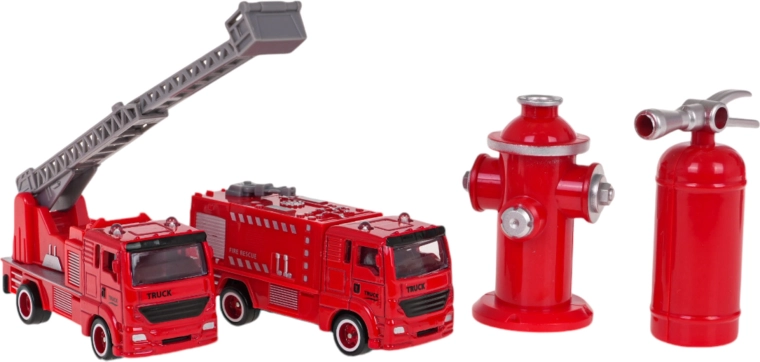 Vehículos de bomberos auténticos