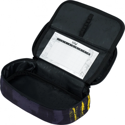 Bolsillo con cremallera y horario práctico