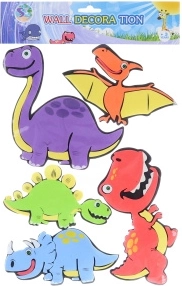 Motivos de dinosaurios coloridos