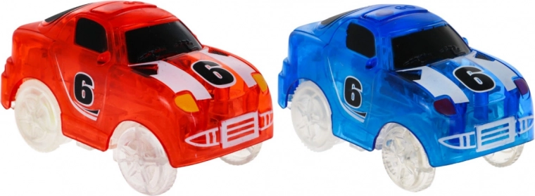Dos coches LED incluidos