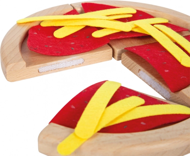 Ingredientes creativos y corte con velcro