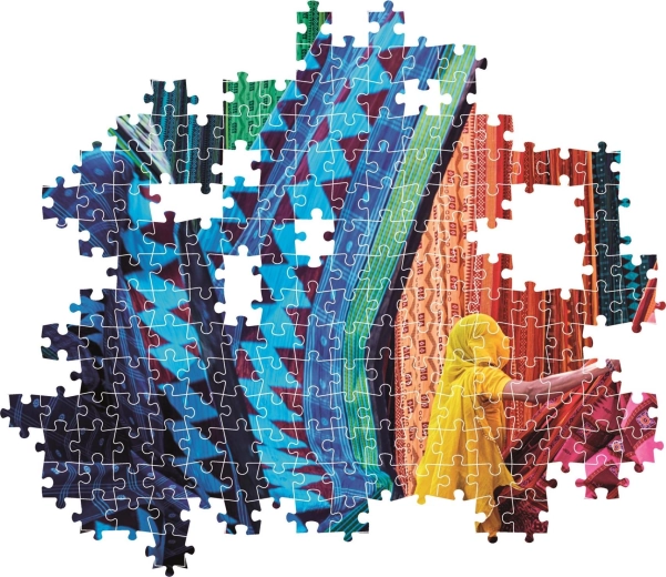 Motivo multicolor Fluttering Tissues