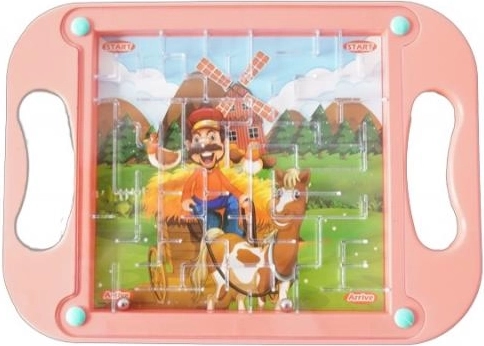 Motivo de granja rosa