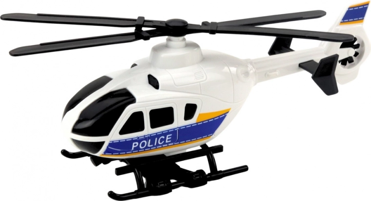 Helicóptero listo para la intervención