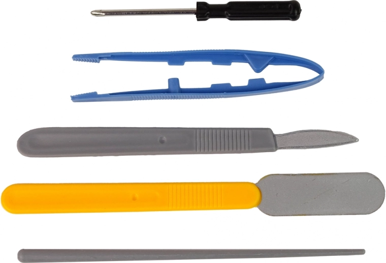 Juego completo de accesorios para los primeros experimentos