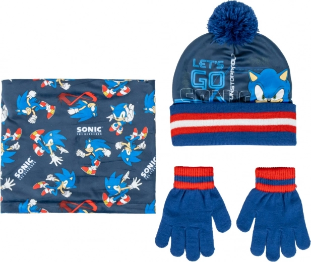 Set de invierno completo: gorro, guantes, braga de cuello