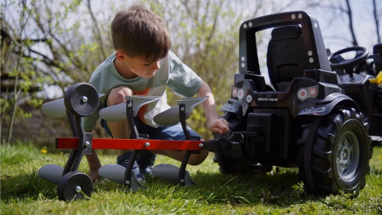 Compatible con tractores de pedales Rolly Toys