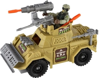 Vehículo blindado realista de rueda libre