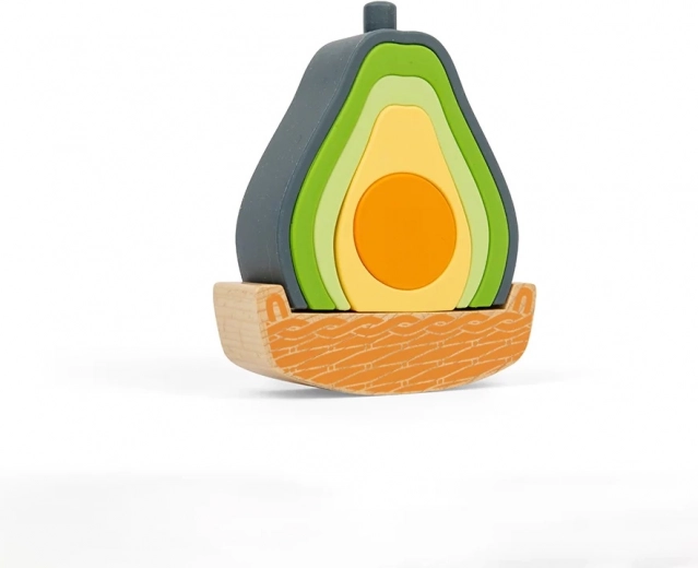 Base de equilibrio de madera con certificación FSC