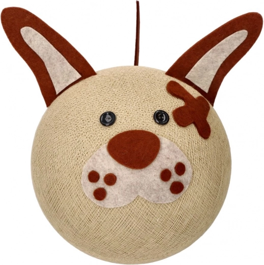 Diseño juguetón de perrito para la habitación infantil