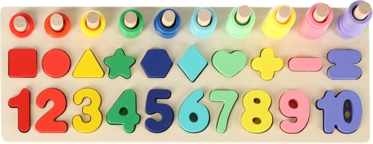 Clasificador de formas y números para un aprendizaje rápido