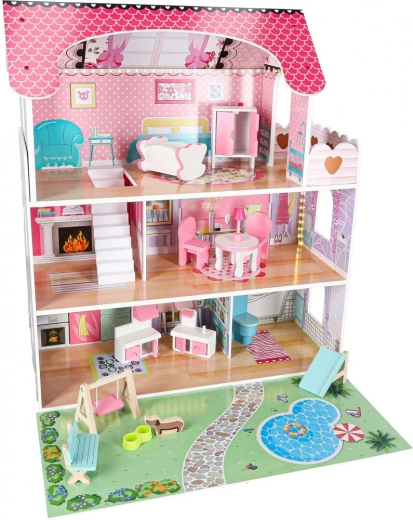 Casa de varios niveles con 6 zonas