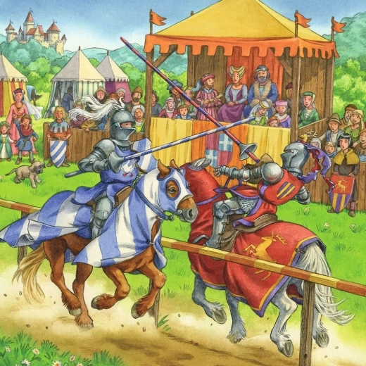 Emocionante torneo de caballeros