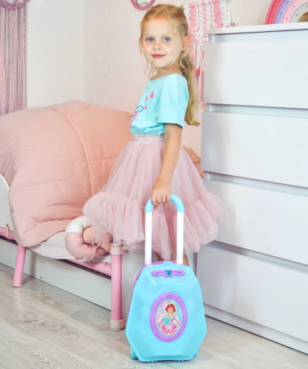 Maletín con ruedas y asa extensible