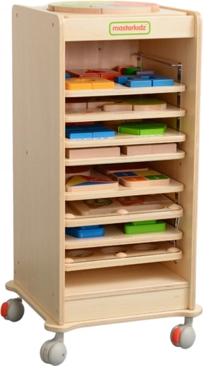 Capacidad de hasta 10 paneles de 28 × 28 cm