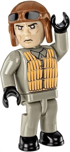 Dos figuras de pilotos con impresiones