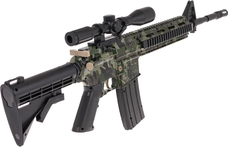 Óptica con aumento y ajuste