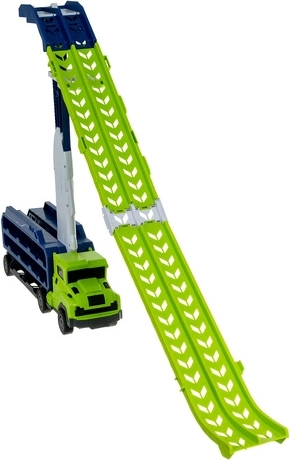 De camión a pista de carreras en un instante