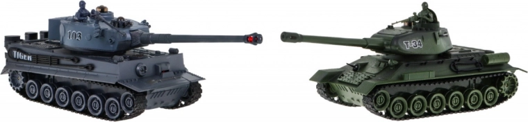 Dos tanques legendarios preparados para la batalla