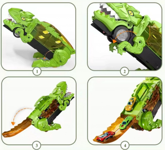 Rampa desplegable para carreras rápidas