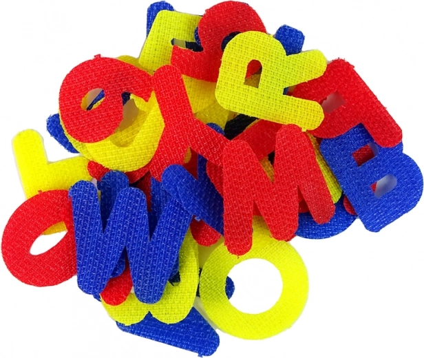 Letras de colores con velcro
