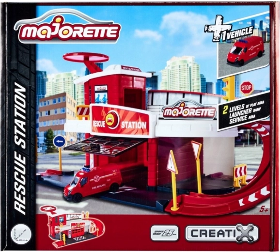 Estación de juego de dos pisos