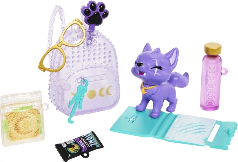 Mascota Crescent y muchos accesorios