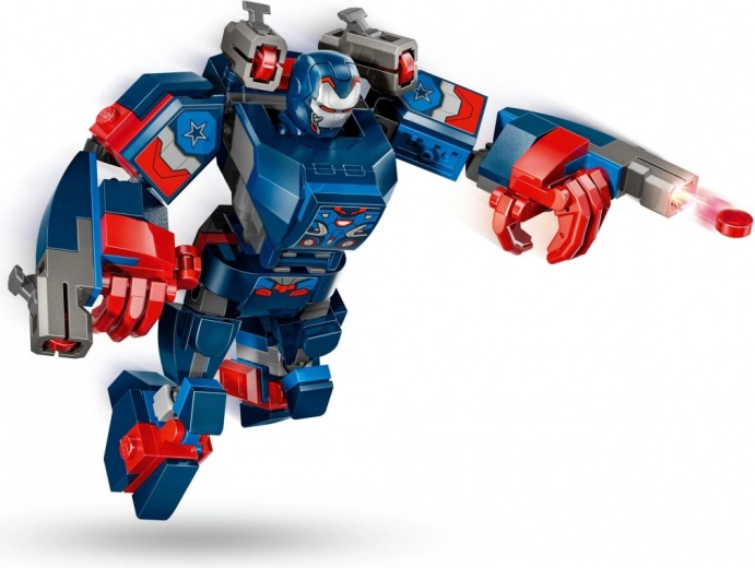 Acción gigante con el mech IRON PATRIOT