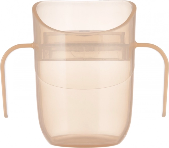 Aprendizaje seguro para beber como de una taza abierta