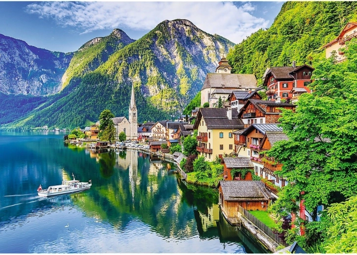 Impresionante motivo de Hallstatt