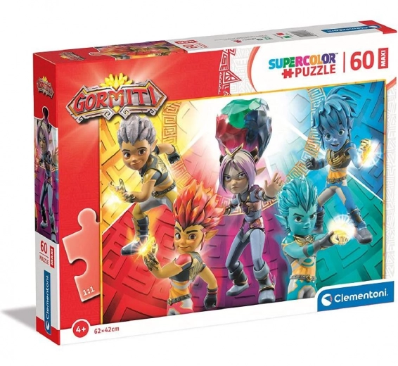 Piezas grandes y coloridas