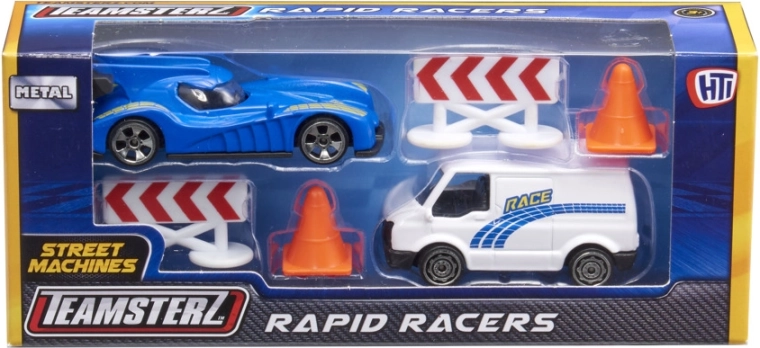 Set de carreras completo con accesorios