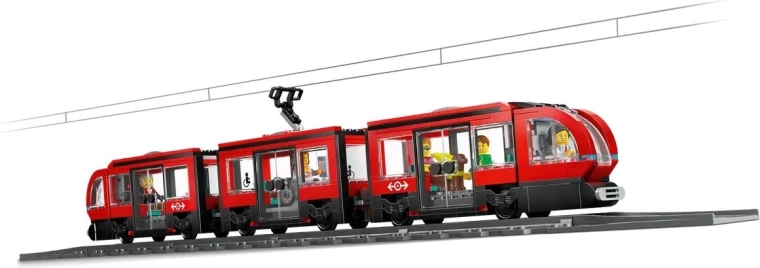 Tranvía realista con conducción en ambos sentidos