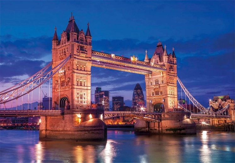 Impresionante motivo del Tower Bridge